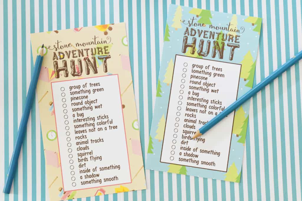 Adventure Hunt {Outdoor Scavenger Hunt Free Printable} – Dixie Delights