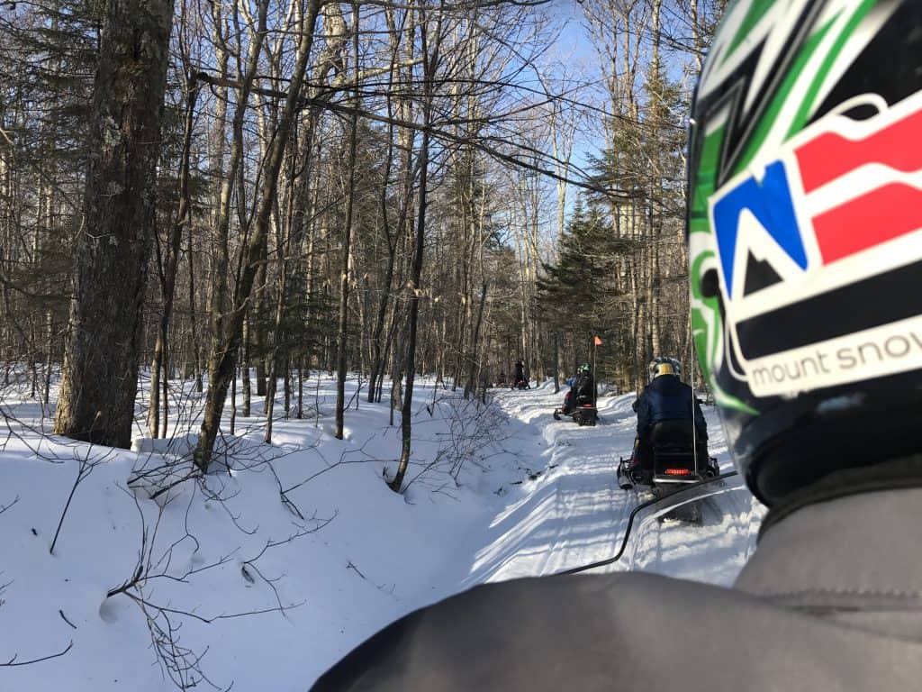 Mount Snow {Snowmobiling + The Summit} Dixie Delights