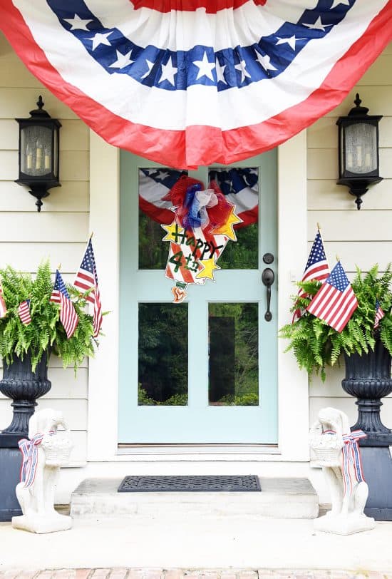 9 Tips For Easy Patriotic Decor Dixie Delights   DSC 0930 550x812 