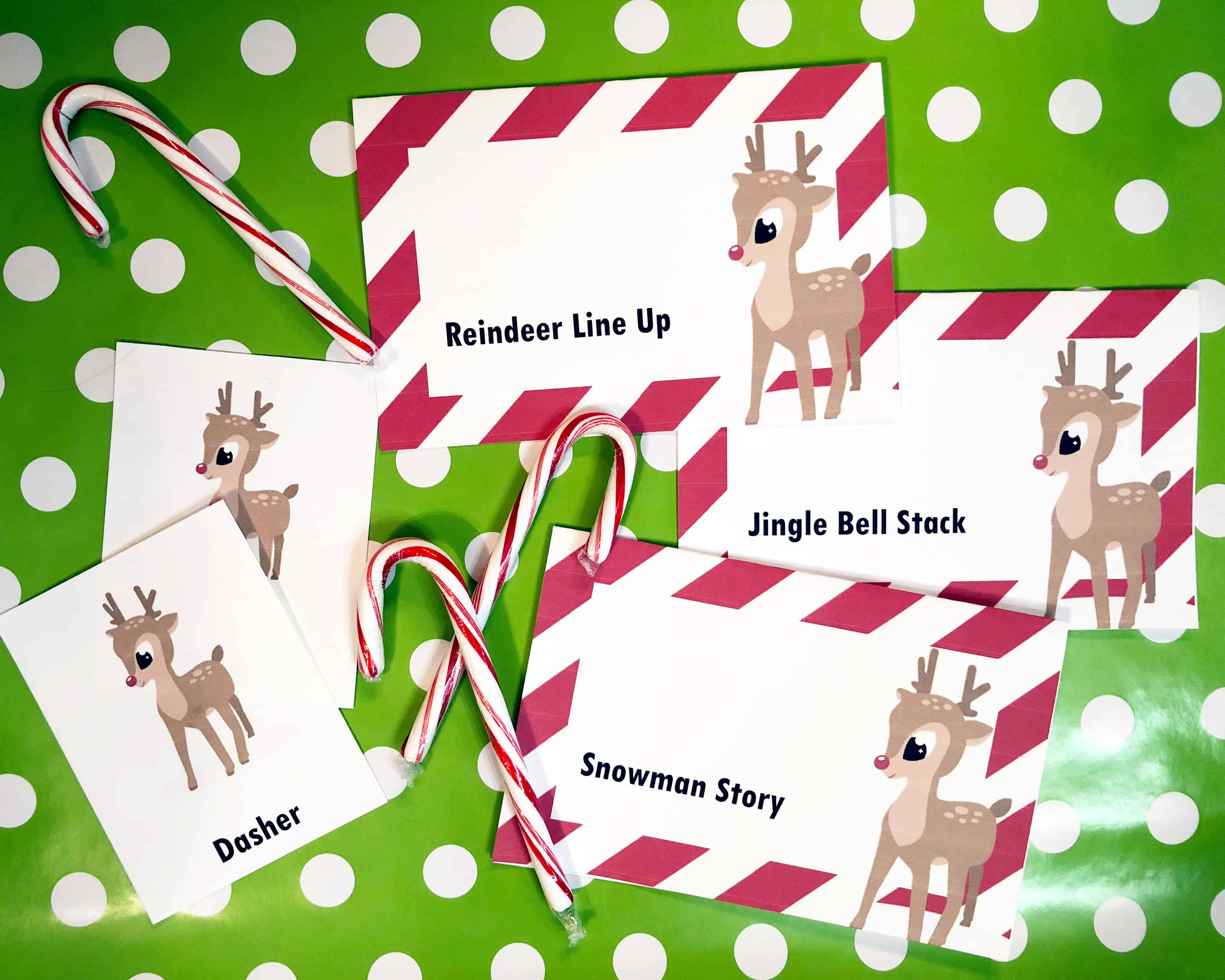 Instant Download Christmas Reindeer Find the Guest Game-CG003