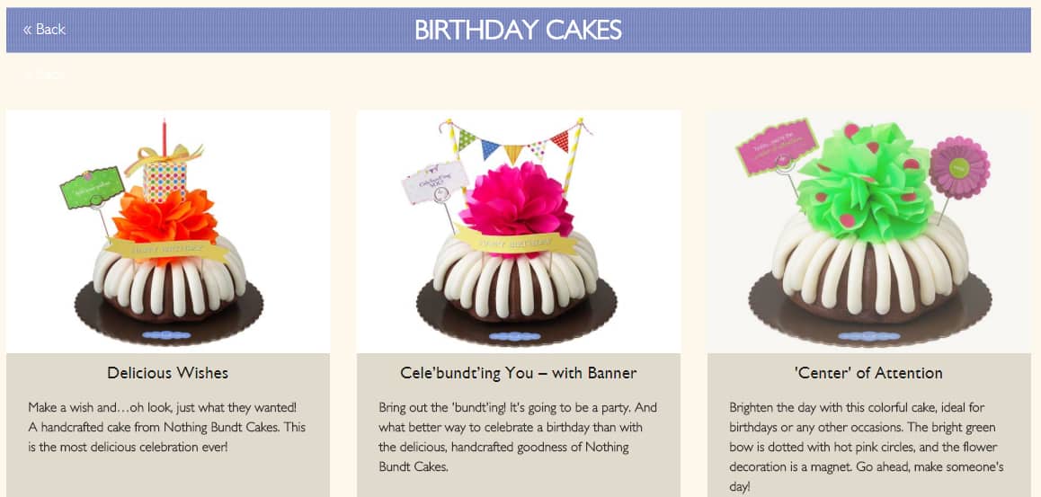 Nothing Bundt Cakes Birthday Delivery Images Cake and
