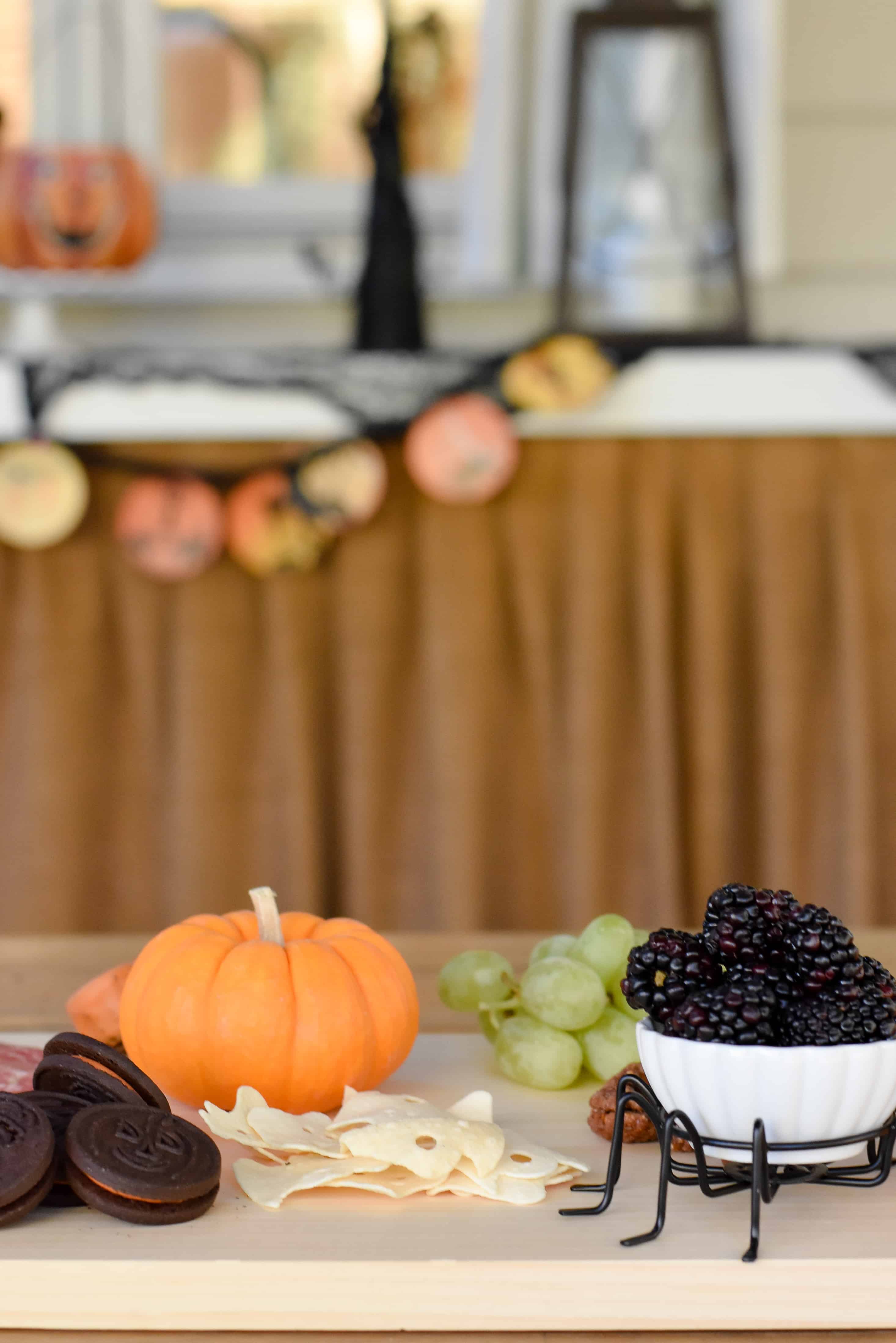 Fall Halloween Appetizer & Dessert Centerpiece – Dixie Delights