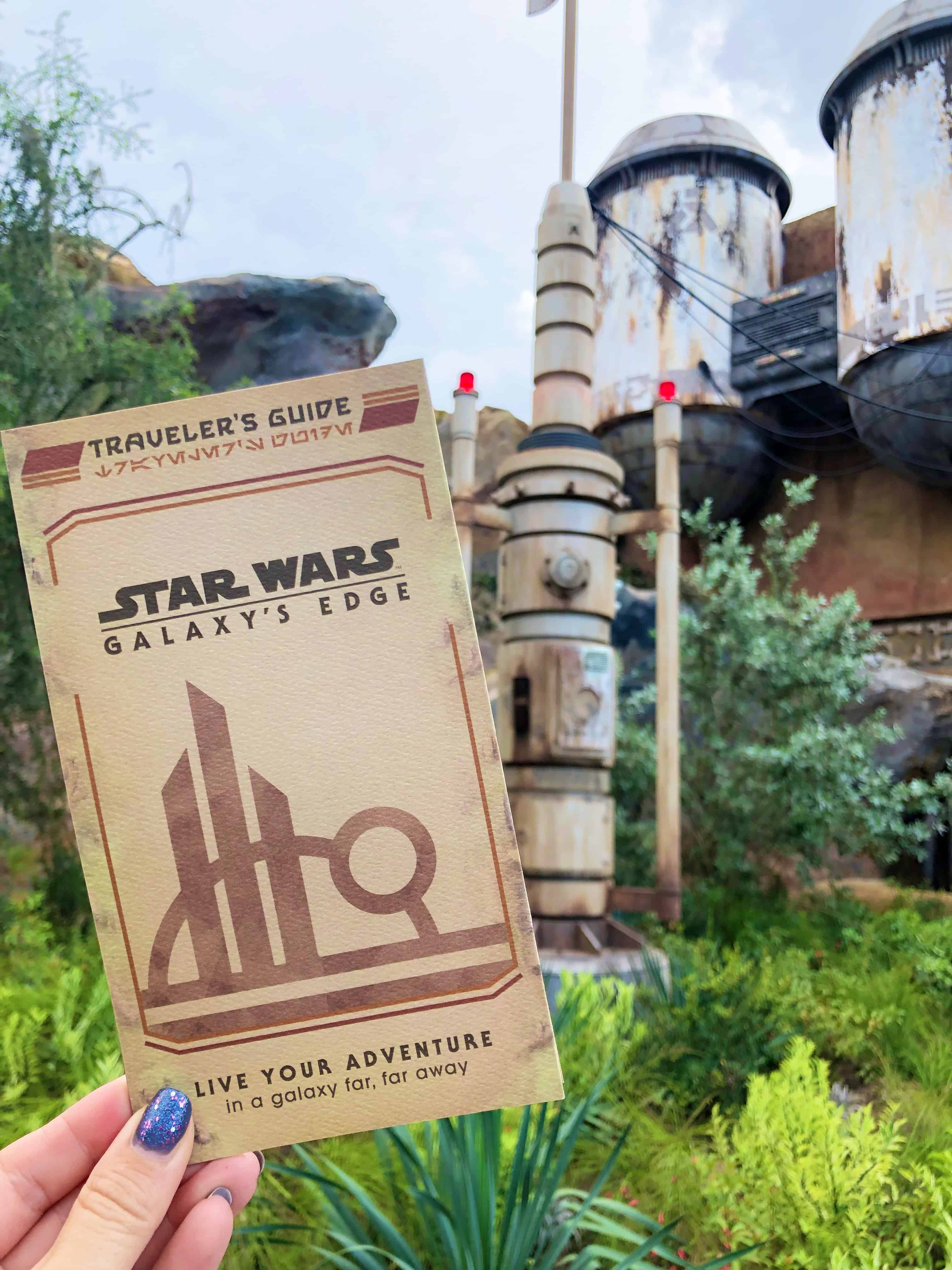 Star Wars Galaxy’s Edge Traveler’s Guide Disney Hollywood Studios 