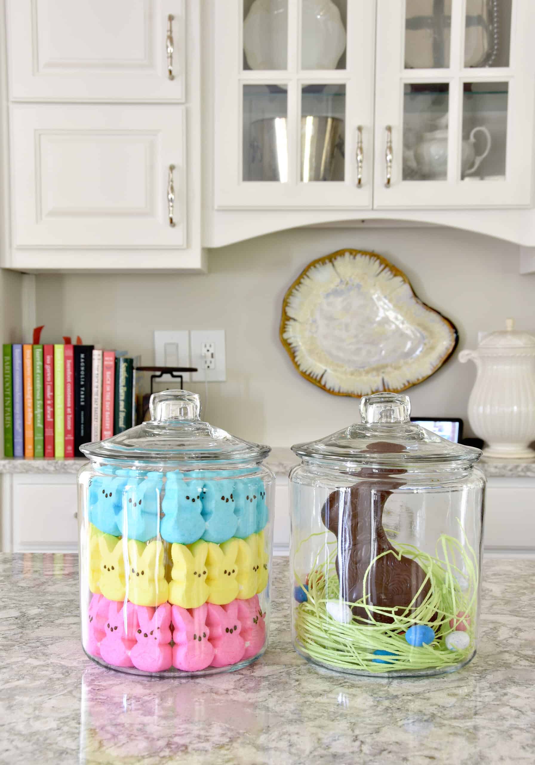 Colorful Easter Décor in Kitchen - Soul & Lane