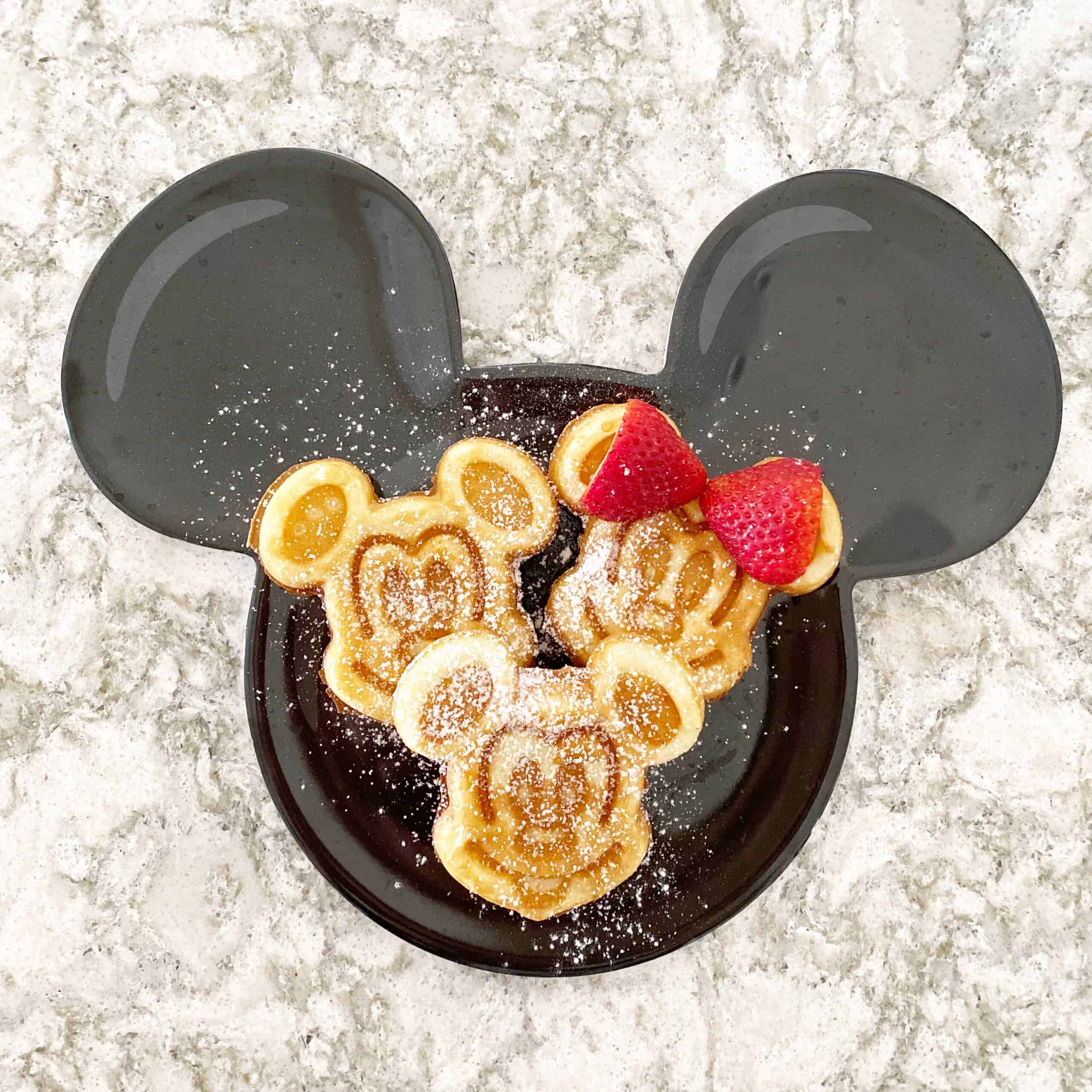 Mickey Waffles: How to Make Them at Home! - Disney Dream Co
