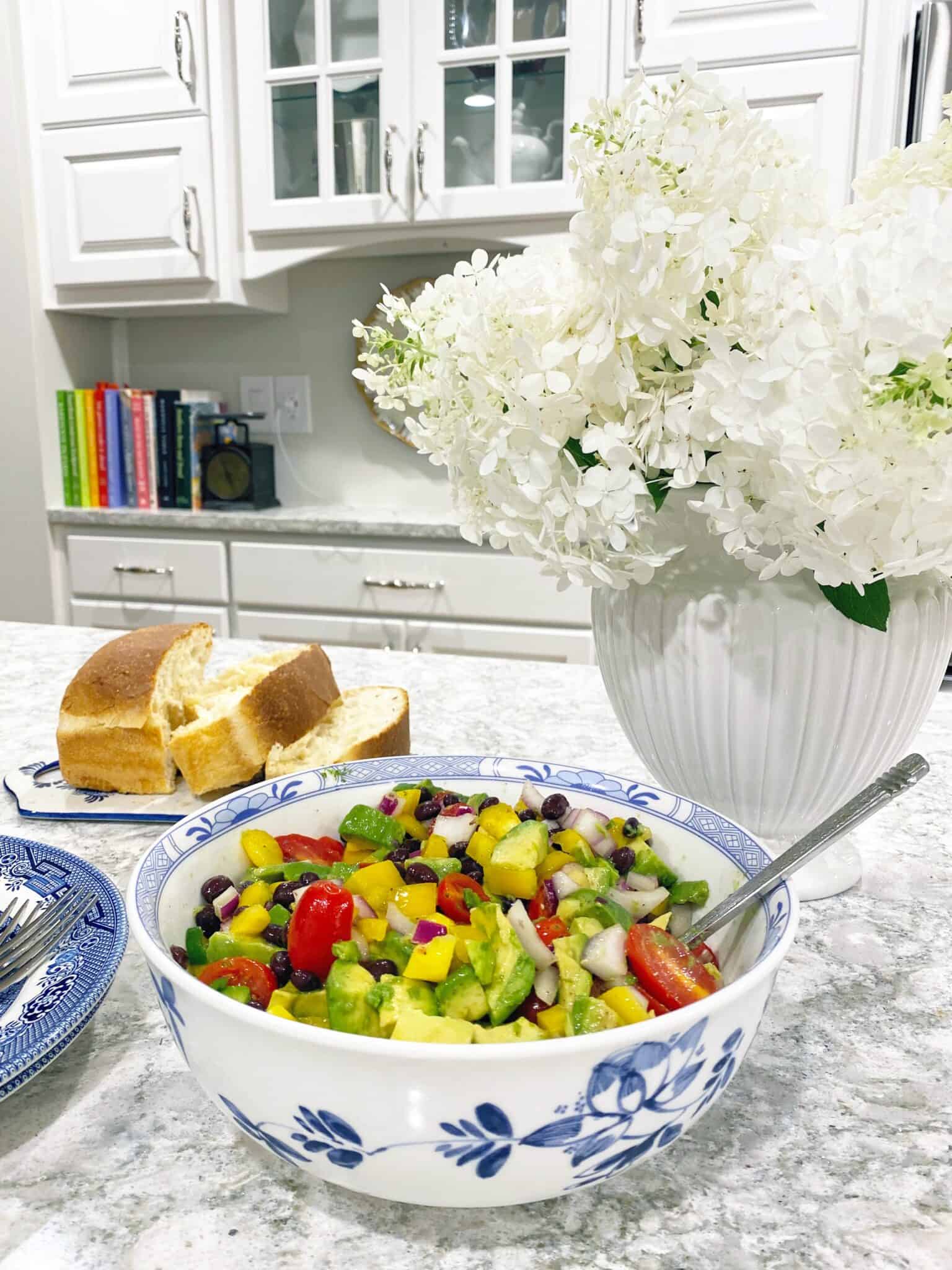 Sunday Supper {Guacamole Salad} Dixie Delights