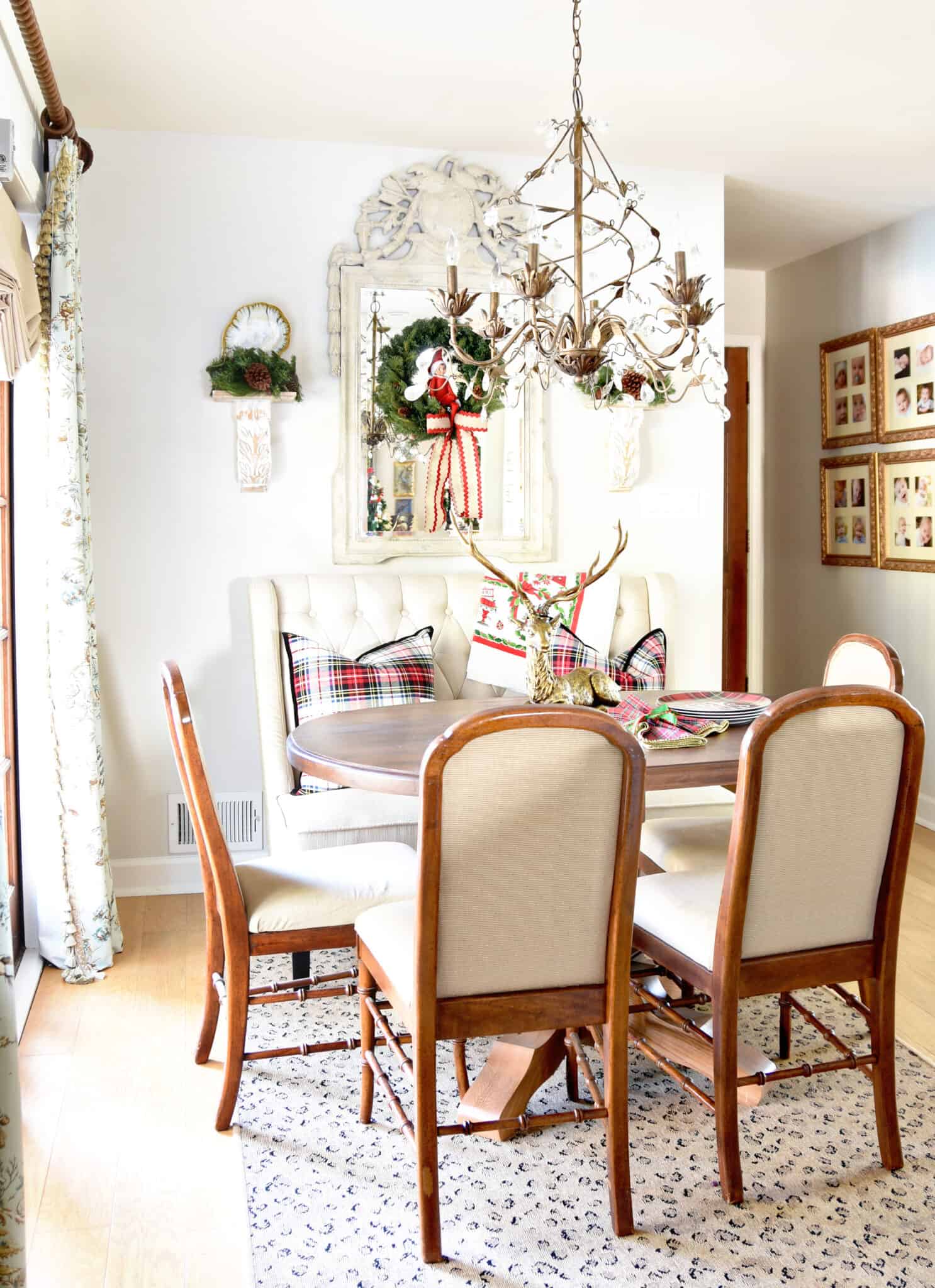 Classic Christmas Home Tour 2020 {Kitchen, Dining Room + Mud Room ...