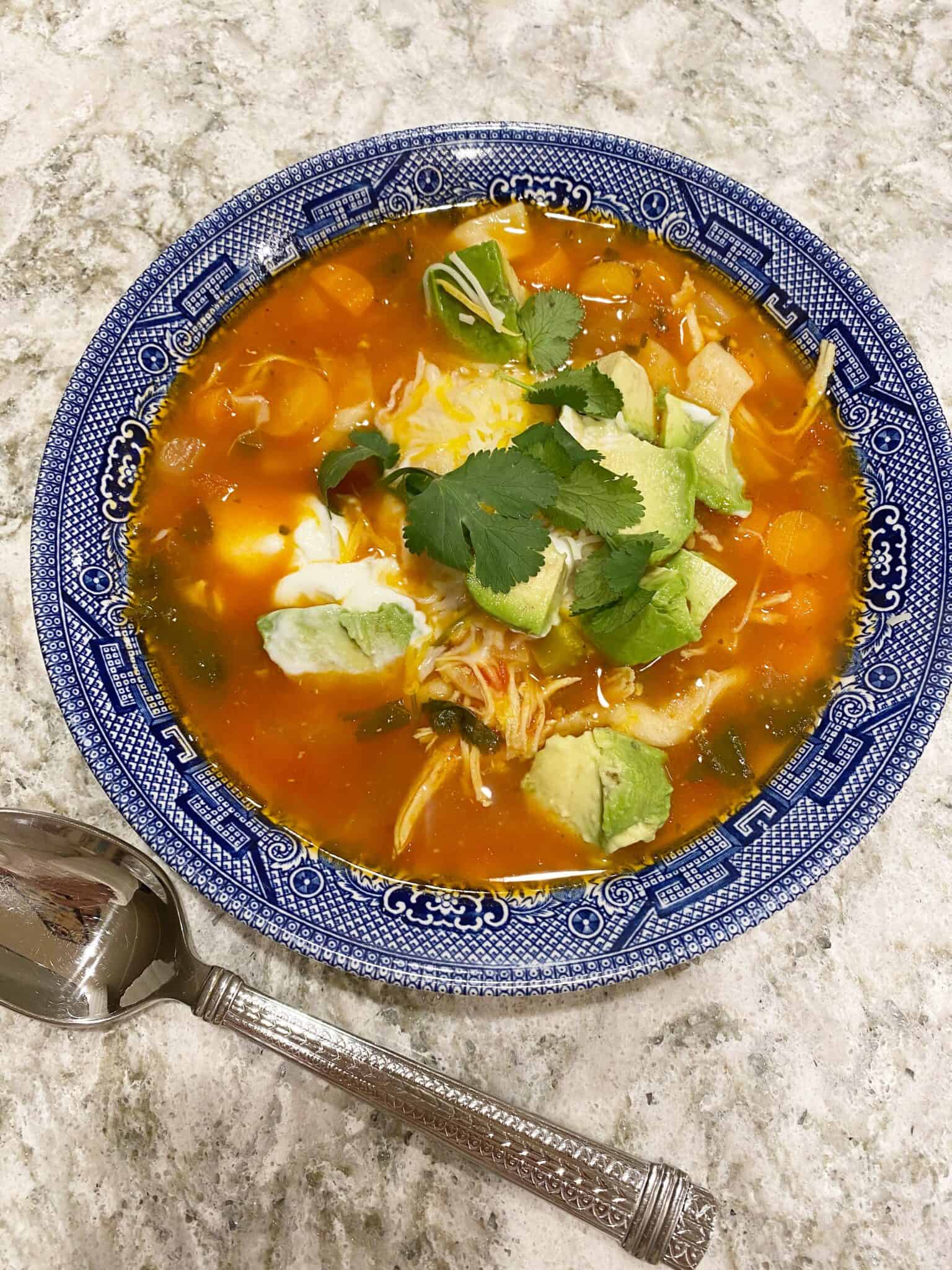 Sunday Supper Mexican Chicken Soup Dixie Delights