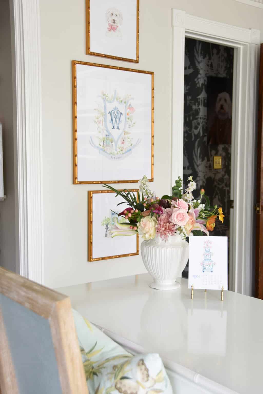 Farmgirl Flowers in the Office Dixie Delights