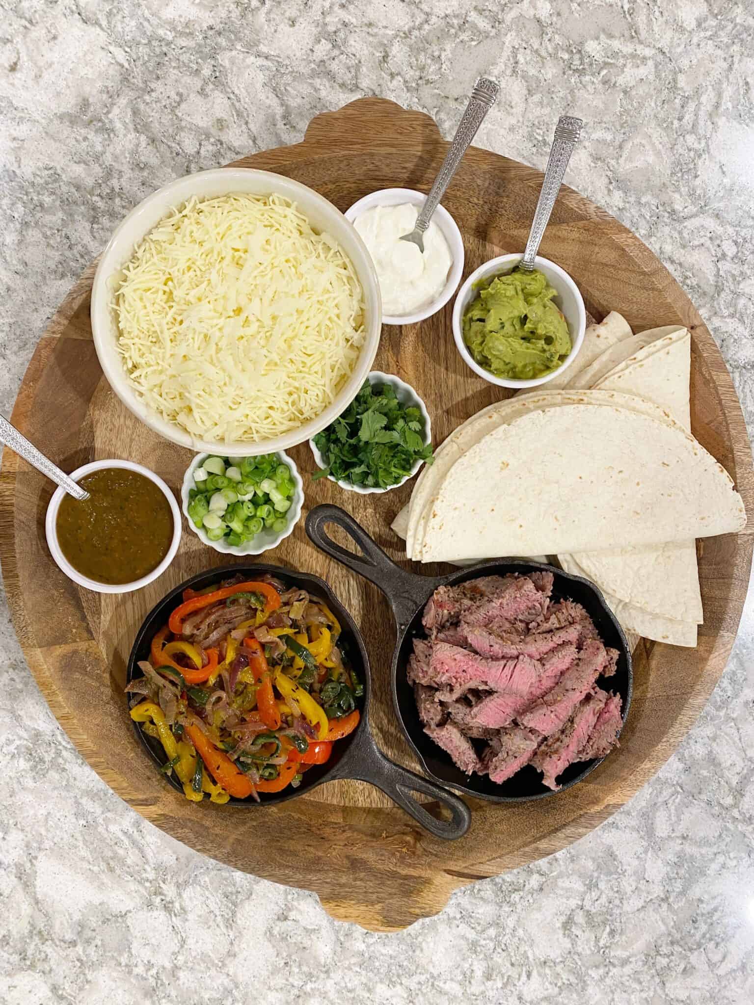 Sunday Supper {Steak Fajita Board} – Dixie Delights