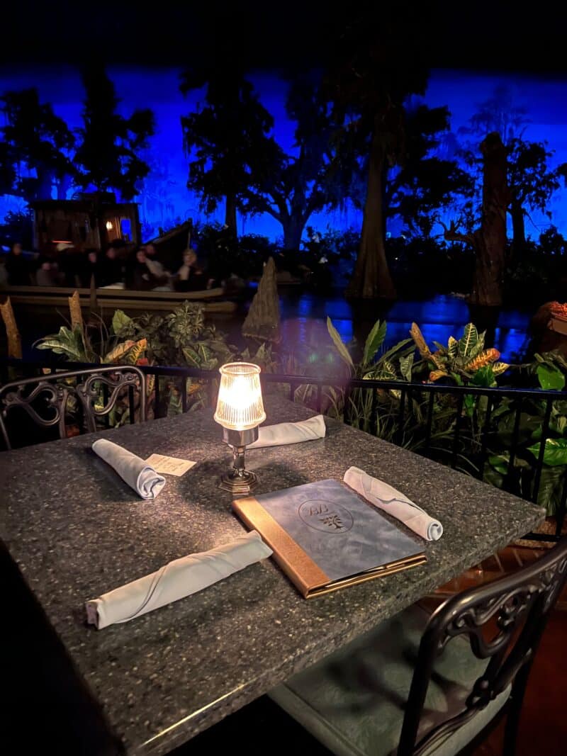 Blue Bayou Fantasmic Dining Package in Disneyland Park Dixie Delights