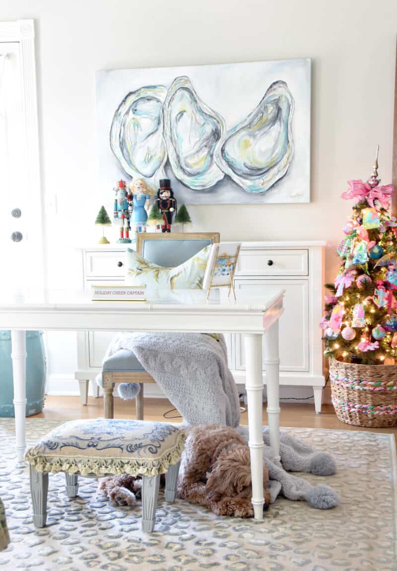 Classic Christmas Home Tour 2025 {Office + Powder Room} – Dixie Delights