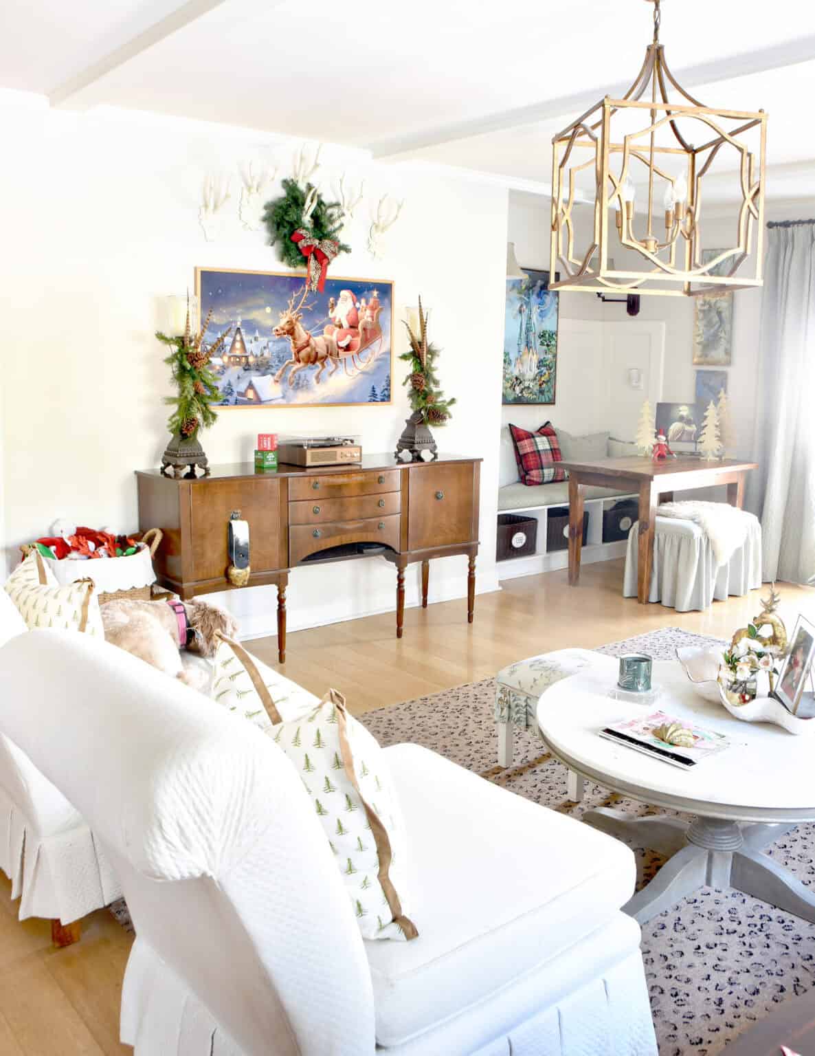 Classic Christmas Home Tour 2025 {The Den} – Dixie Delights